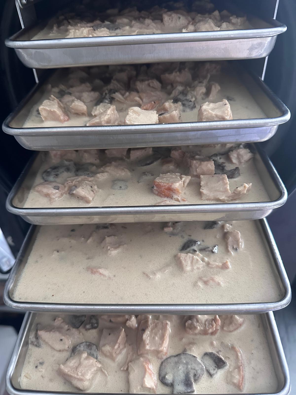 Chicken Forestière with Rice